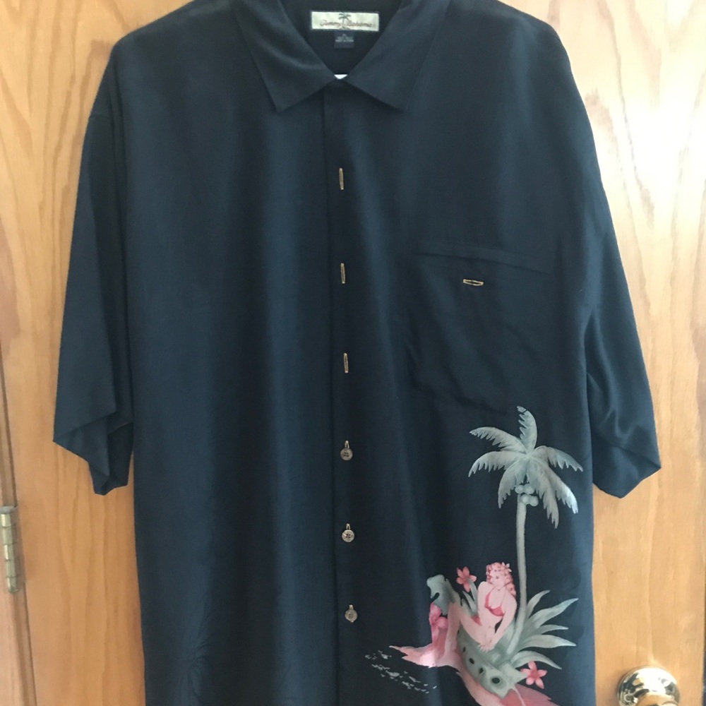 Men’s 100% Silk Tommy Bahama Shirt